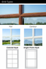 Elite Wood Clad Window Window  Grid Types