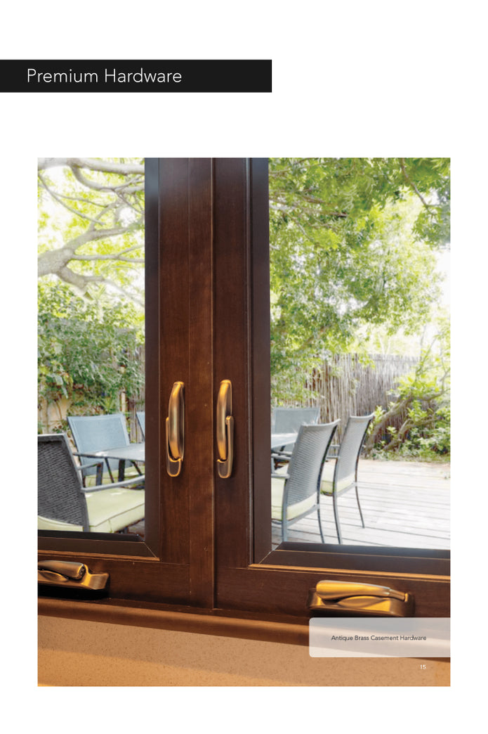 Elite WoodClad Vinyl Casement Windows