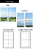 Gird Type Options for Windows